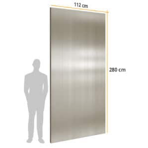 Płyta Węglowa Silver Plate WPC Poler 280x110