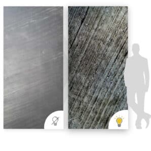 Fornir kamienny Line Black 122x244x0,2 cm Przezroczysty