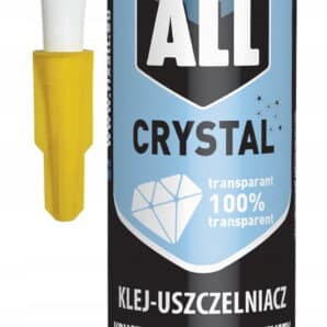 Soudal uniwersalny klej FIX ALL CRYSTAL 290ml | do forniru |