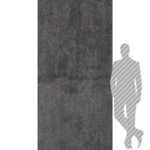 Fornir kamienny Beton Dark 122x244x0,2 cm