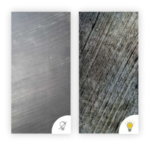 Fornir kamienny Line Black 122x61x0,2 cm Przezroczysty